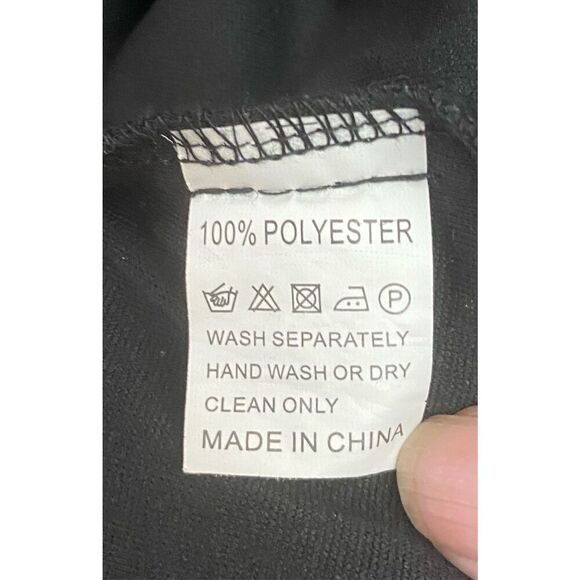 Pretty Guide Womens Black Sequin Tassels Gatsby Dress Large - Picture 6 of 6